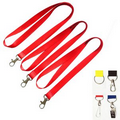 Polyester Lanyard With Clip